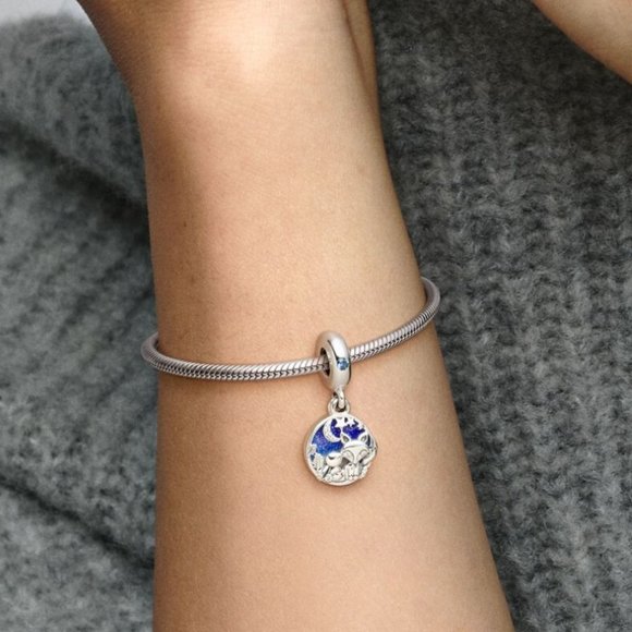 Authentic Pandora Silver Fox & Rabbit Charm - Picture 3 of 4